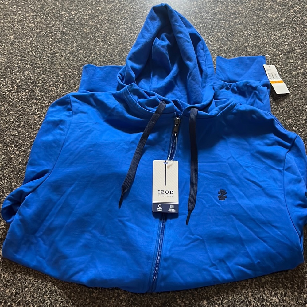 IZOD Perform Zip-up Hoodie